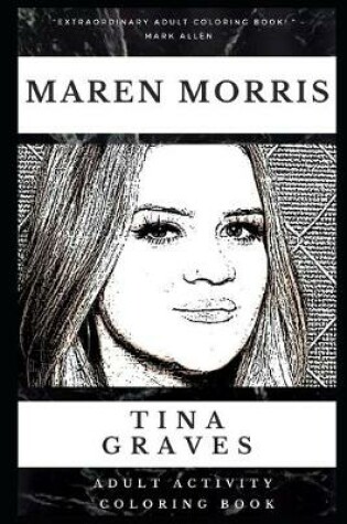 Cover of Maren Morris Adult Activity Coloring Book