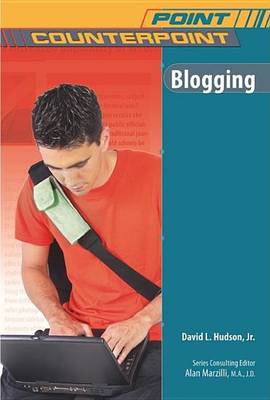 Book cover for Blogging. Point, Counterpoint.