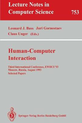 Book cover for Human-Computer Interaction