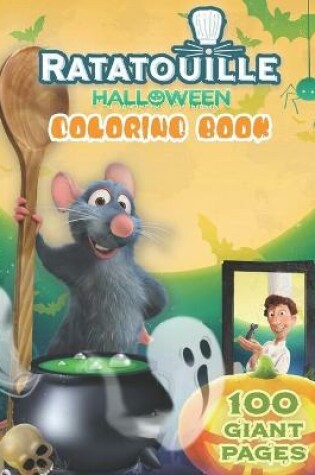 Cover of Ratatouille Halloween Coloring Book