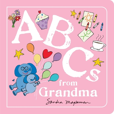 Book cover for ABCs from Grandma