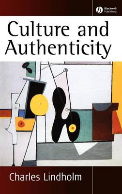 Book cover for Culture and Authenticity