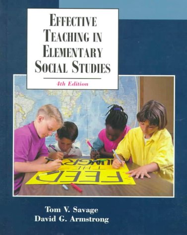 Book cover for Effective Teaching in Elementary Social Studies