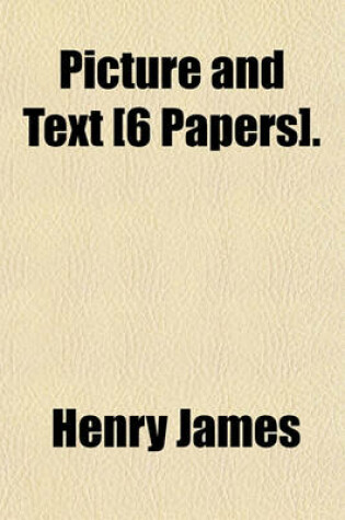 Cover of Picture and Text [6 Papers].