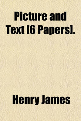 Book cover for Picture and Text [6 Papers].