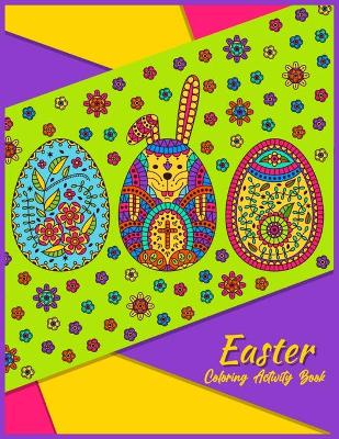 Book cover for Easter Coloring Activity Book