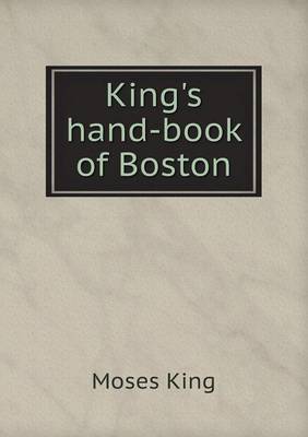 Cover of King's hand-book of Boston