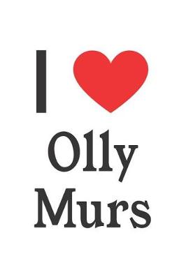 Book cover for I Love Olly Murs