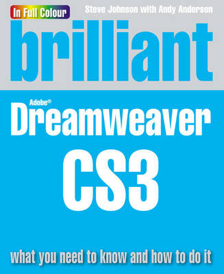 Book cover for Brilliant Dreamweaver CS3