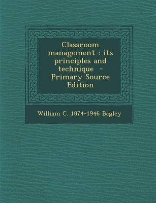 Book cover for Classroom Management