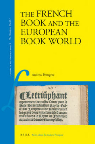 Cover of The French Book and the European Book World