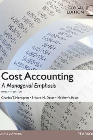 Cover of MyAccountingLab -- Access Card --- Cost Accounting, Global Edition
