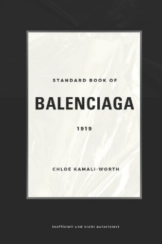 Cover of Standard Book of Balenciaga