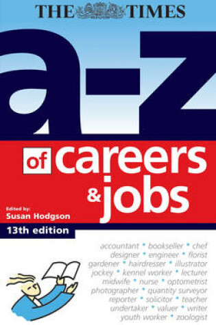 Cover of The A-Z of Careers and Jobs