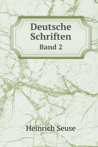 Cover of Deutsche Schriften Band 2
