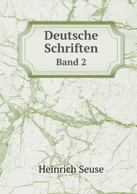 Book cover for Deutsche Schriften Band 2