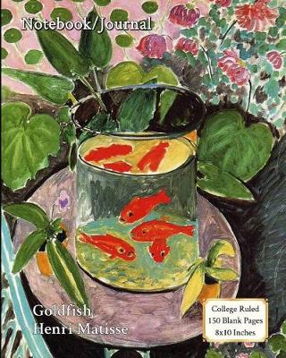 Book cover for Notebook/Journal - Goldfish - Henri Matisse