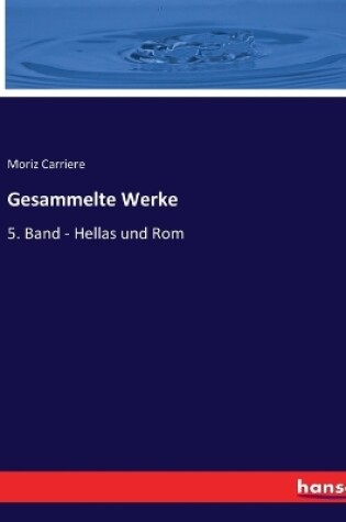 Cover of Gesammelte Werke