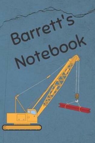 Cover of Barrett's Notebook