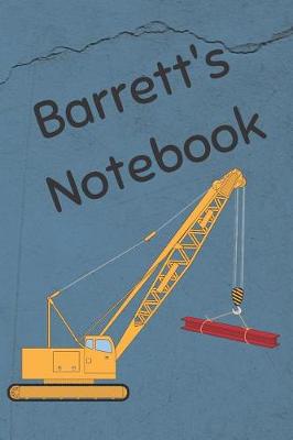 Book cover for Barrett's Notebook