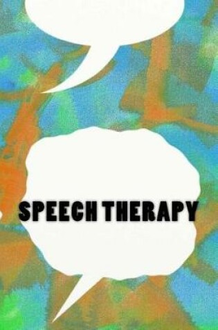 Cover of Speech Therapy