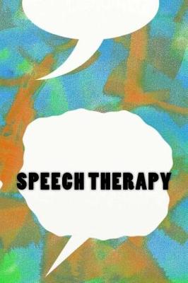 Book cover for Speech Therapy