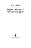 Book cover for England, This England