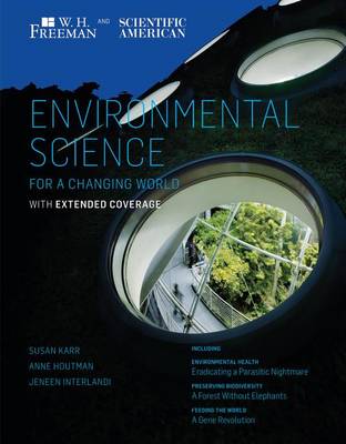 Book cover for Scientific American Environmental Science for a Changing World with Extended Coverage