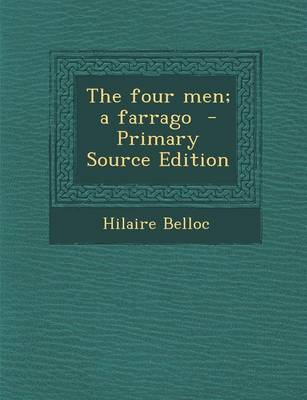 Book cover for The Four Men; A Farrago