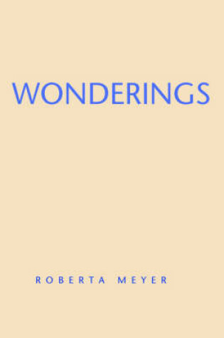 Cover of Wonderings