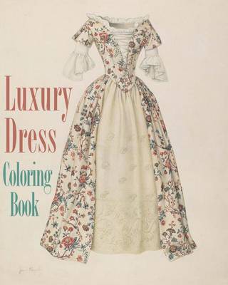 Book cover for Luxury Dress Coloring Book