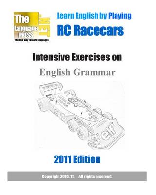 Book cover for Learn English by Playing RC Racecars Intensive Exercises on English Grammar 2011