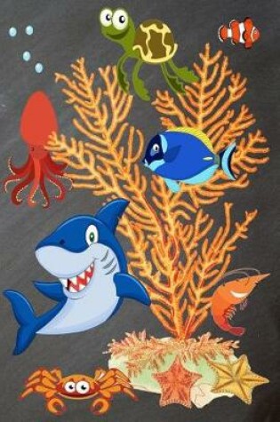 Cover of Sea Creatures Diabetic Log Book