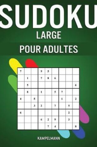 Cover of Sudoku Large Pour Adultes