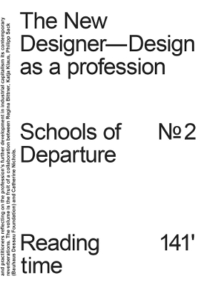 Cover of The New Designer: Design as a Profession