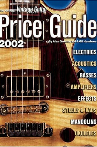 Cover of The Official "Vintage Guitar Magazine" Price Guide