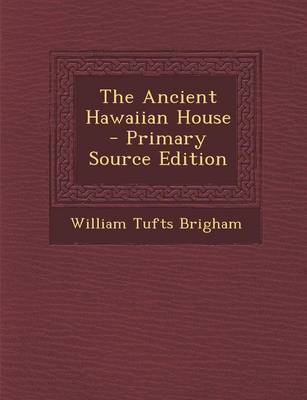 Book cover for Ancient Hawaiian House