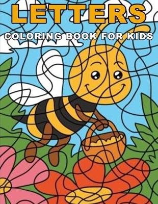 Book cover for Letters Coloring Book for Kids