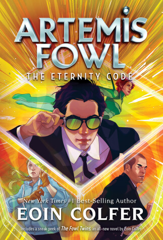 Book cover for Eternity Code, The-Artemis Fowl, Book 3