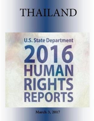 Book cover for Thailand 2016 Human Rights Report