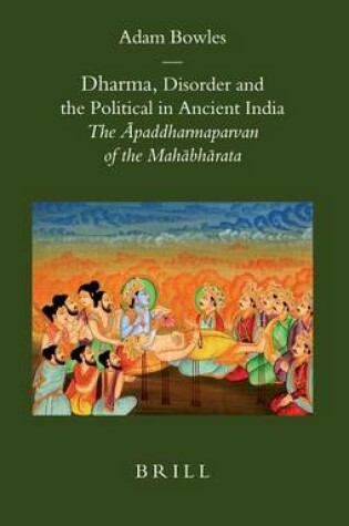 Cover of Dharma, Disorder and the Political in Ancient India