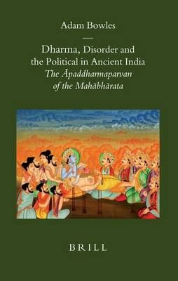 Cover of Dharma, Disorder and the Political in Ancient India