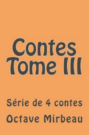 Cover of Contes Tome III