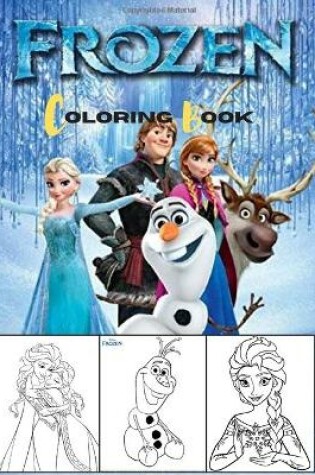 Cover of Frozen Coloring Book