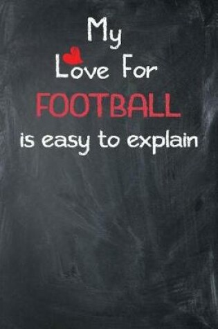 Cover of My Love for Football Is Easy to Explain