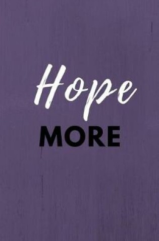 Cover of Hope More