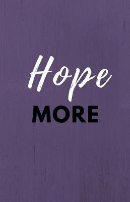 Book cover for Hope More