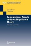 Book cover for Computational Aspects of General Equilibrium Theory