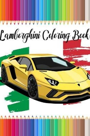 Cover of Lamborghini coloring book