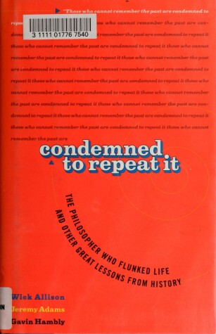 Book cover for Condemned to Repeat it